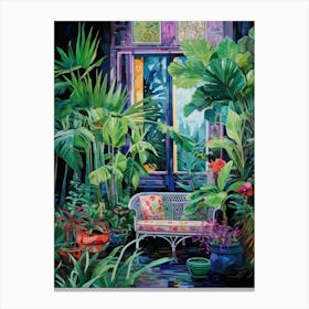 Art Of The Bohemian Garden Canvas Print