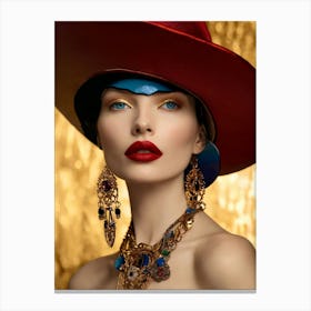 Red Hat Canvas Print