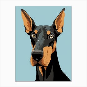 Doberman Pinscher 1 Canvas Print