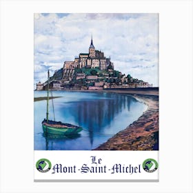 Mount Saint Michel, France Canvas Print