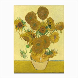Sunflowers, Vincent van Gogh Canvas Print