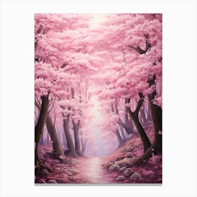 Beautiful Sakura Cherry Blossom 3 Canvas Print