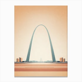 St Louis Gateway Arch Canvas Print