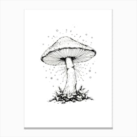 Mushroom Canvas Print