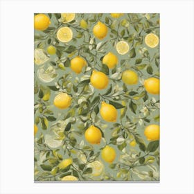Lemons 1 Canvas Print