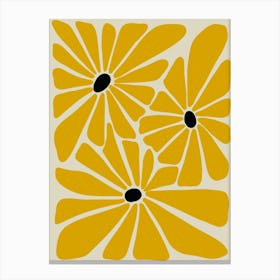 Yellow Daisy Canvas Print