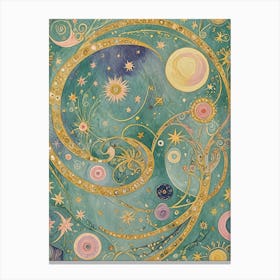 The Moon's Dream Canvas Print