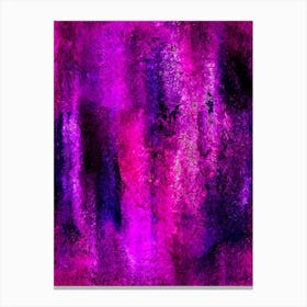 Electrostatic Dream Moody Pink Edit Canvas Print