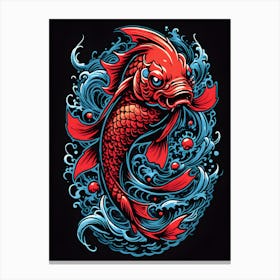 Koi Fish Canvas Print