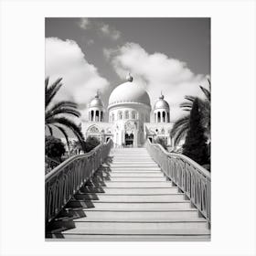 Haifa, Israel, Photography In Black And White 1 Canvas Print