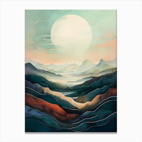 Landscape Painting 35 Canvas Print