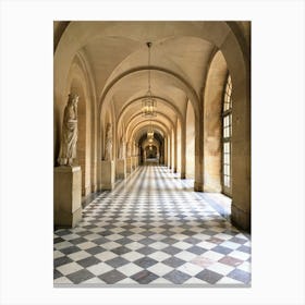 Inner Hallway Versailles (Paris Series) Canvas Print