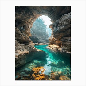 Cave In The Rock 46 Canvas Print