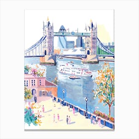 London Bridge 4 Canvas Print