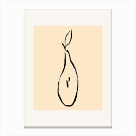 Pear Canvas Print