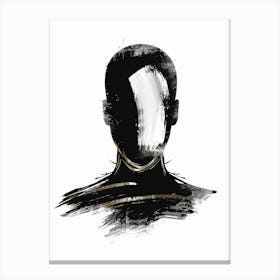 Portrait Of A Man 8 Canvas Print