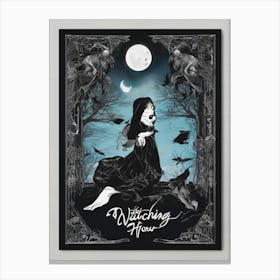 Witching Of The Moon Canvas Print