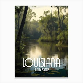 Louisiana USA Canvas Print