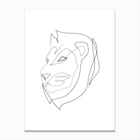 Lion 02 Canvas Print