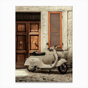 Vespa 3 Canvas Print