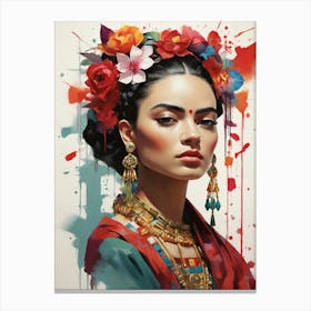 Frida Kahlo 3 Canvas Print