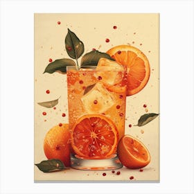 Aperol Spritz Art Print 132 Canvas Print