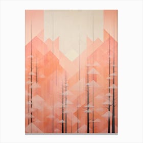 Geometric Abstraction Illustration 8 Canvas Print