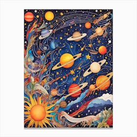 Shooting Stars Canvas Print