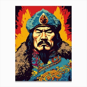 Genghis Khan 3 Canvas Print