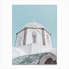 Santorini Church Canvas Print