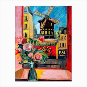 Moulin Rouge Paris Canvas Print