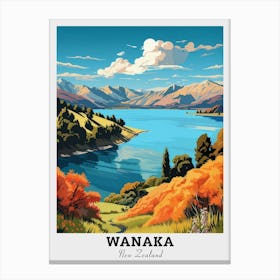 Wanaka New Zealand Travel Canvas Print