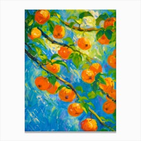 Oranges On The Tree Canvas Print