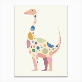 Nursery Dinosaur Art Brachiosaurus 2 Canvas Print