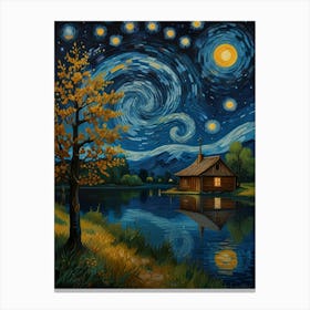 Starry Night 51 Canvas Print