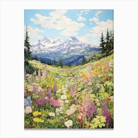 Wildflower Meadow 2 Canvas Print