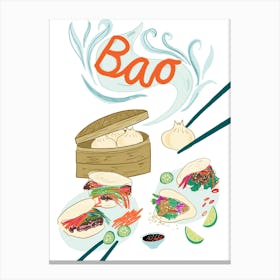 Bao Canvas Print