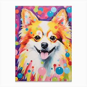 Pomeranian Pop Art Inspired 0 Canvas Print