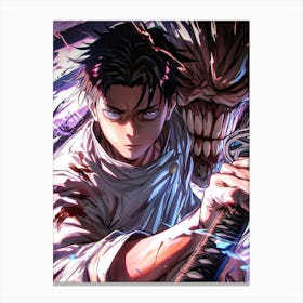 Attack On Titan 2 Canvas Print