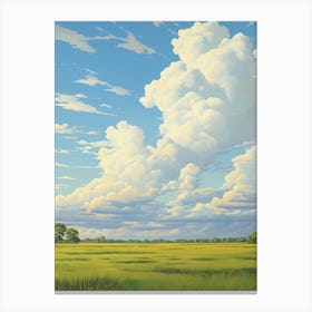 Cloudy Sky Canvas Print