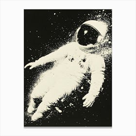 Astronaut In Space 11 Canvas Print