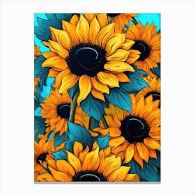 Sunflowers 25 Canvas Print
