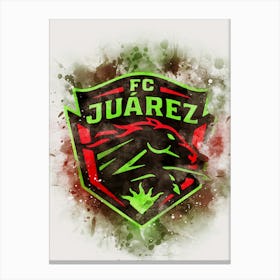 Fc Jußrez 1 Canvas Print