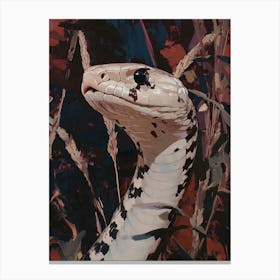 Snake In The Grass Canvas Print