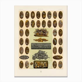 Japan Pattern, Albert Racine Canvas Print