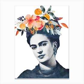 Frida Kahlo Artist Canvas Print