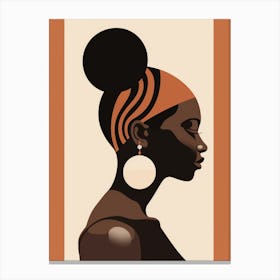 African Woman 39 Canvas Print