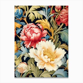 Floral Wallpaper 309 Canvas Print