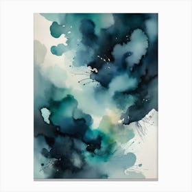 Abstract Watercolor Painting 20 Canvas Print