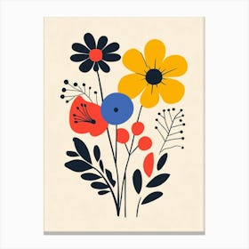 Floral Bouquet Canvas Print